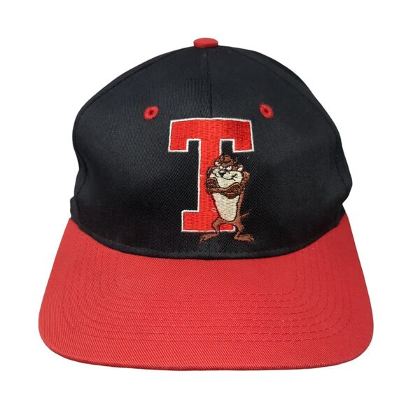 Tasmanian Devil Snapback Hat Multicolor OS Adjustable Embroidered Looney Tunes - Picture 1 of 8